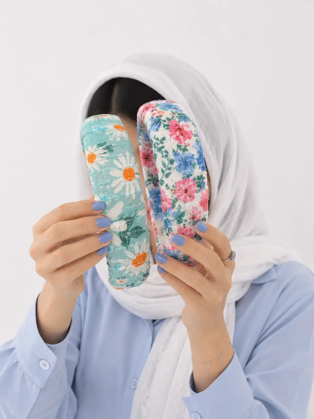 تل سر پارچه ای طرحدار